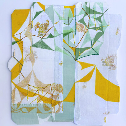 Katie Davis, A map for Ollie, 2024. Courtesy of the Camp Gallery