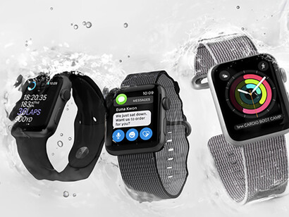 A choice of Apple Watches