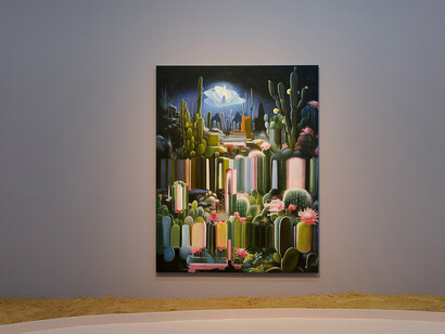 Alexis Mata and Raul De Lara, Fata morgana, exhibition view. Courtesy of The Hole