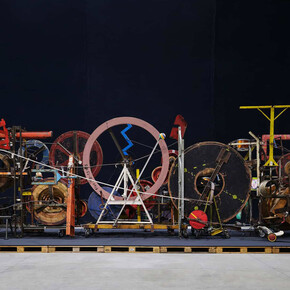 Jean Tinguely, vista della mostra. Per gentile concessione di Pirelli HangarBicocca