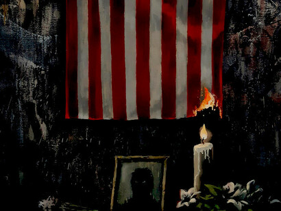 A homenagem do Bansky a George Floyd