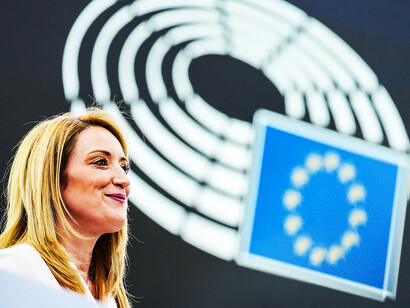Roberta Metsola, Presidente del Parlamento europeo, (2022)