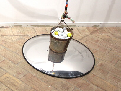 Estanque, exposição (proposição) de Angelo Gonçalves