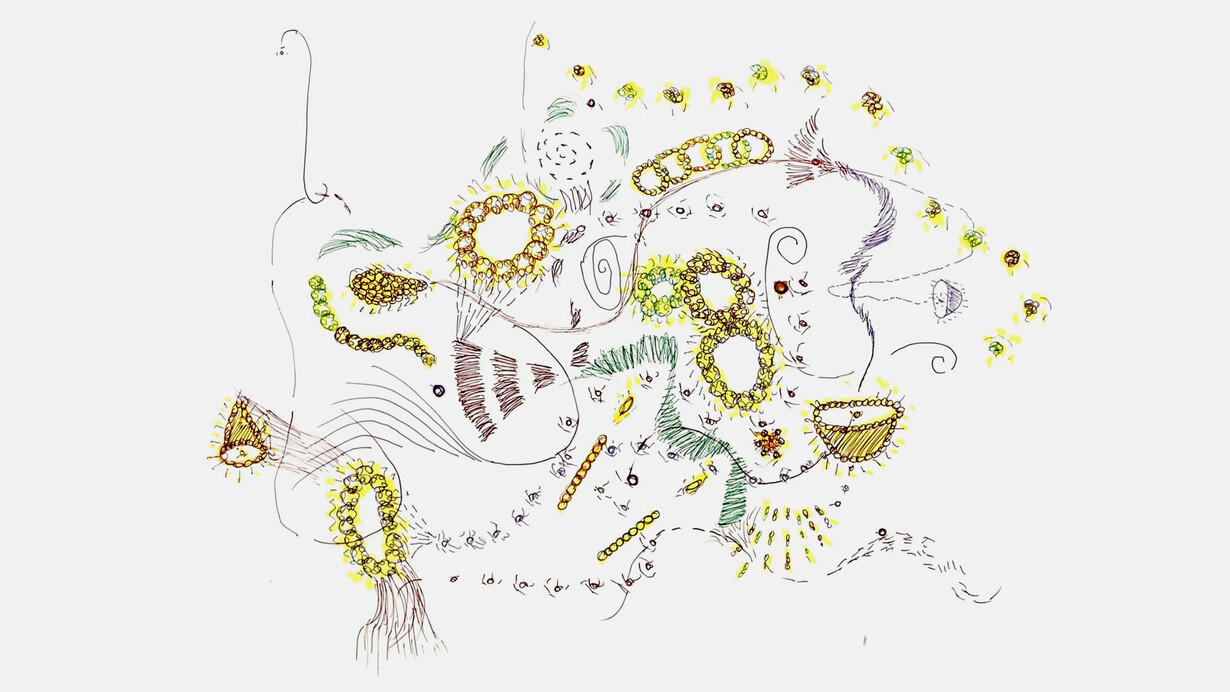 David S. Rubin, Hope (1) (detail), 2025. Courtesy of Launch LA Gallery