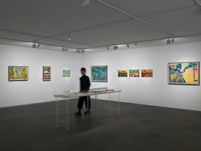 Tang Chang, Into the heart-mind, exhibition view. Courtesy of gdm gallery