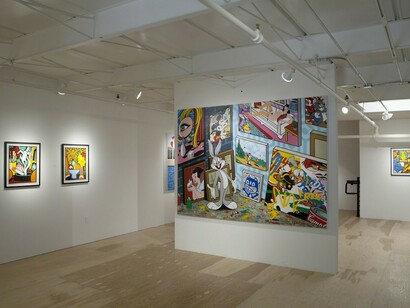 Speedy Graphito, Exhibition view. Courtesy of Fabien Castanier Gallery