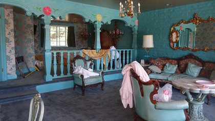 Madonna Inn's exuberant decor is one of it's main attractions