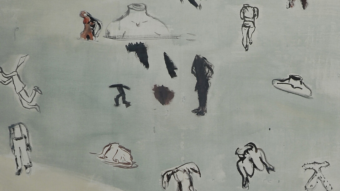 Andre Almeida Sousa. Untitled Acrylic on canvas