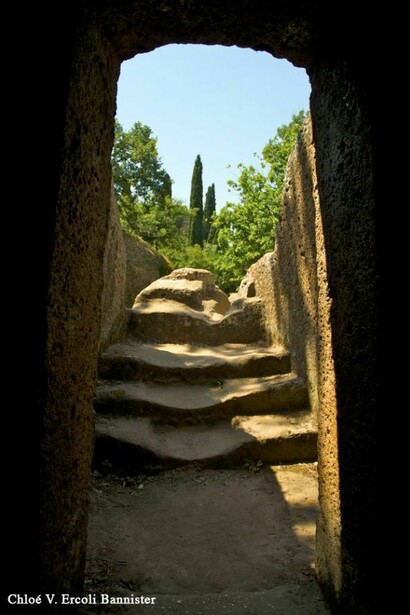 Cerveteri is fascinating because of its underground tombs