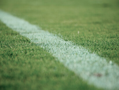 Una cancha de futbol. Se puede aprender mucho de los deportes y todo lo que implican
