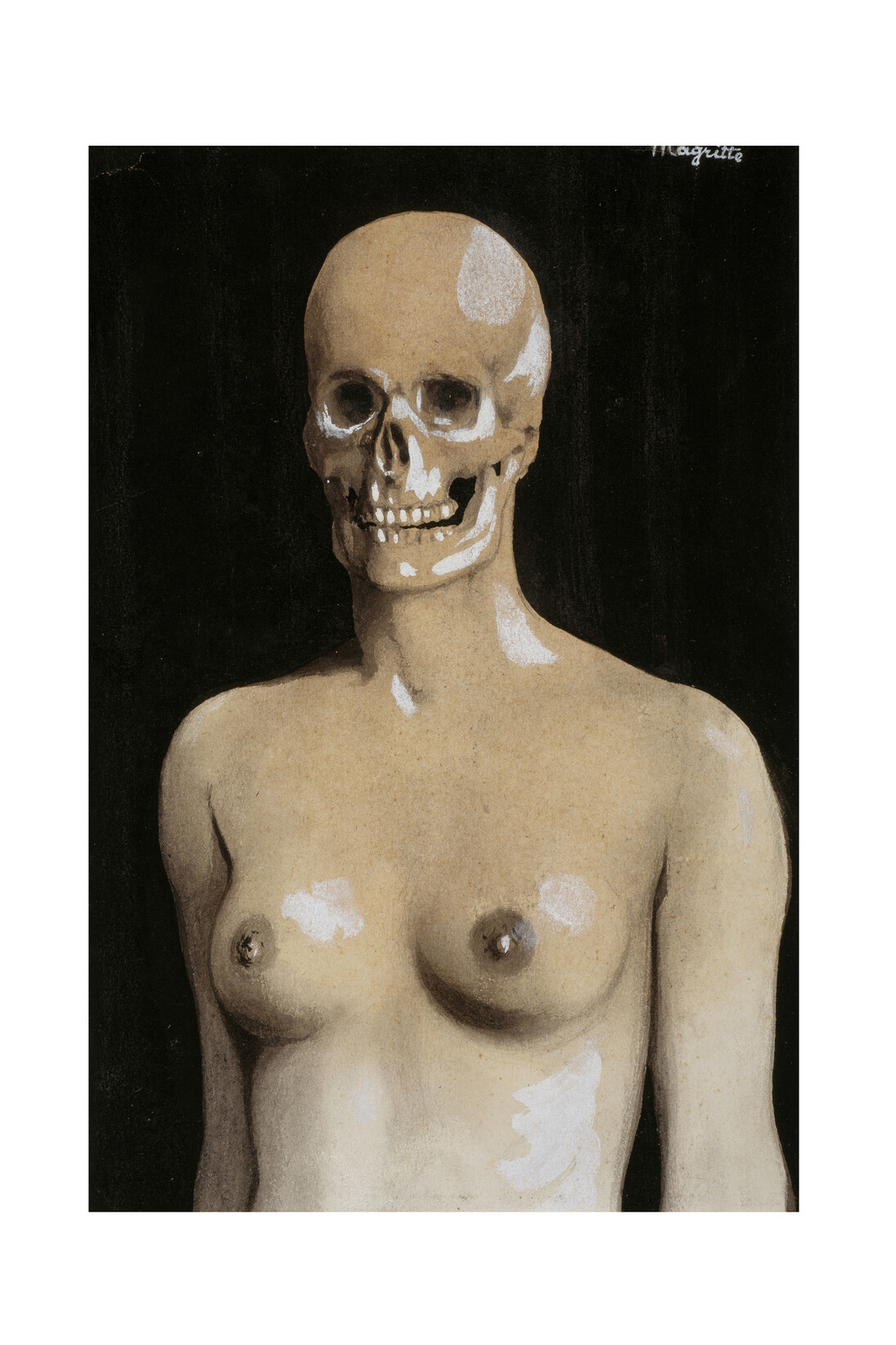 Rene Magritte (1898 - 1967), La Gâcheuse (The Bungler), 1935, Drawing, gouache on paper, 20.00 x 13.6 cm, Collection: Scottish National Gallery of Modern Art , Bequeathed by Gabrielle Keiller, 1995,
Photo: Antonia Reeve