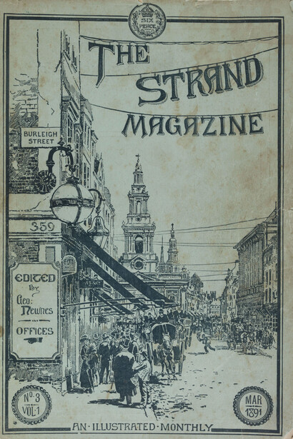 Unknown artist, The Strand Magazine, 1891, fron cover, © Museum of London