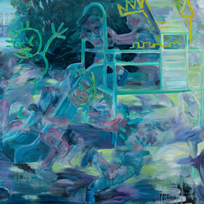 Laura Footes, Swings and roundabouts, 2025. Courtesy of Shrine 