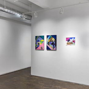 Duwenavue Santé Johnson, Quiet observations, exhibition view. Courtesy of A.I.R. Gallery