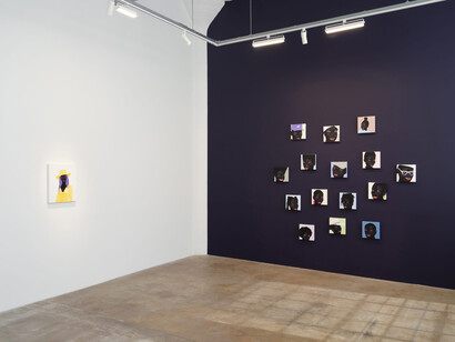 Kwesi Botchway, Be your own cool, exhibition view. Courtesy of Vielmetter Gallery