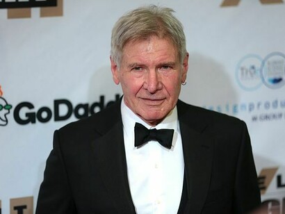 Harrison Ford no tapete vermelho do Celebrity Fight Night