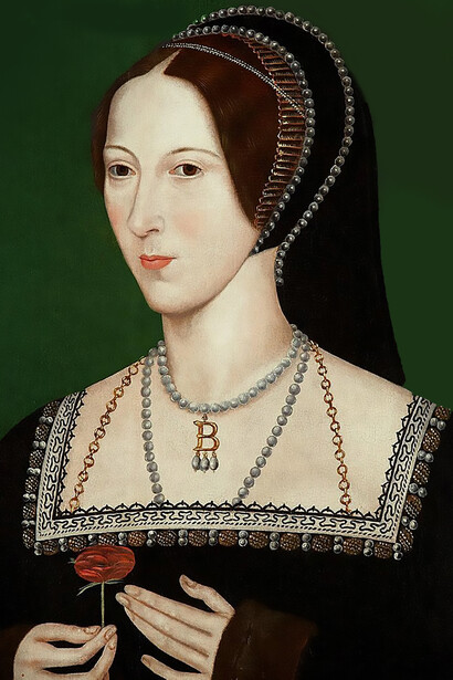 Near-contemporary painting of Anne Boleyn, 1550