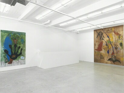 Shadow Ballers, exhibition view. Courtesy of Magenta Plains