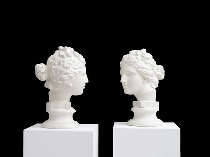 Giulio Paolini, Mimesi, 1975. Courtesy Erica Ravenna