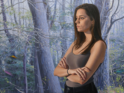 Jinchul Kim, Forest of contemplation (detail). Courtesy of Kate Oh Gallery