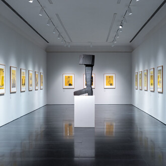 Baselitz. Avanti! Exhibition view. Courtesy of Museo Novecento