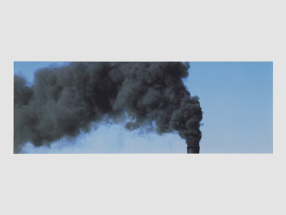 John Stezaker, Sublime IX, 1987-98, Found image, 3 1/8 x 8 7/8 in. (8 x 22.7 cm)