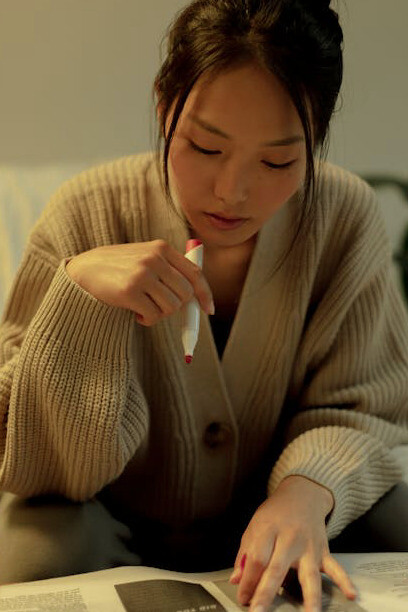 Frantic and distressed, this young woman is overwhelmed by the endless job search, as the reality general high unemployment rate sinks in, leaving many graduates like her feeling hopeless