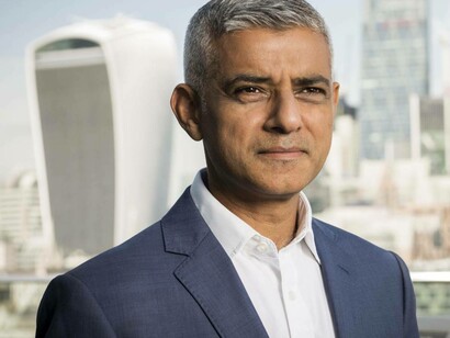 London Mayor Sadiq Khan optimistically looking ahead on how to resolve the cost of living crisis in London, UK