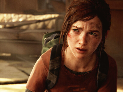 Captura de pantalla de "The last of us", ambientado en un mundo postapocalíptico donde los personajes enfrentan decisiones difíciles