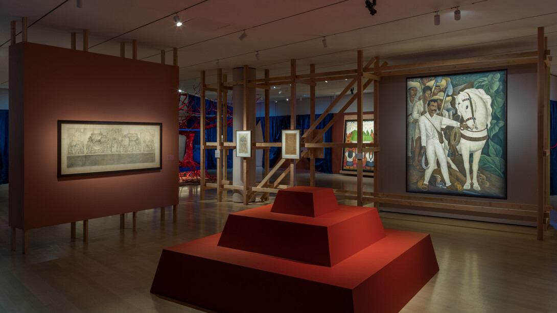 Frida and Dieg, The last dream, exhibition view. Courtesy of MoMA