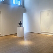 Nicolas Africano, Themes and variations, exhibition view. Courtesy of Nancy Hoffman Gallery