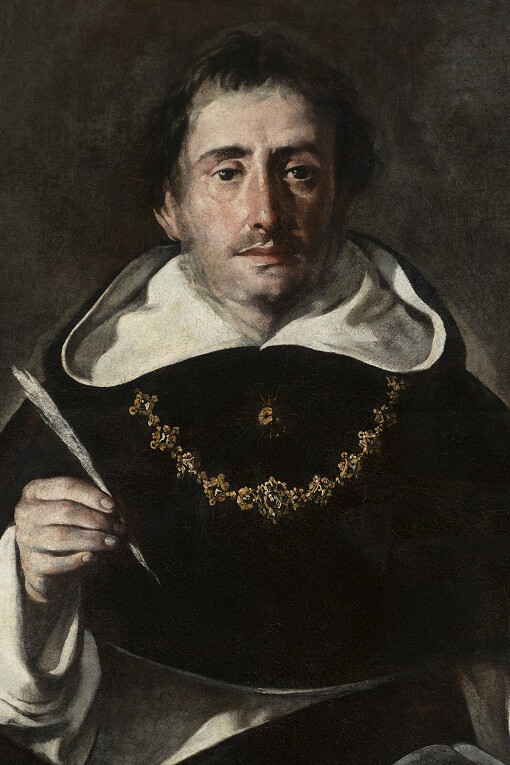 Antonio del Castillo y Saavedra; Retrato de santo Tomás de Aquino, c. 1660