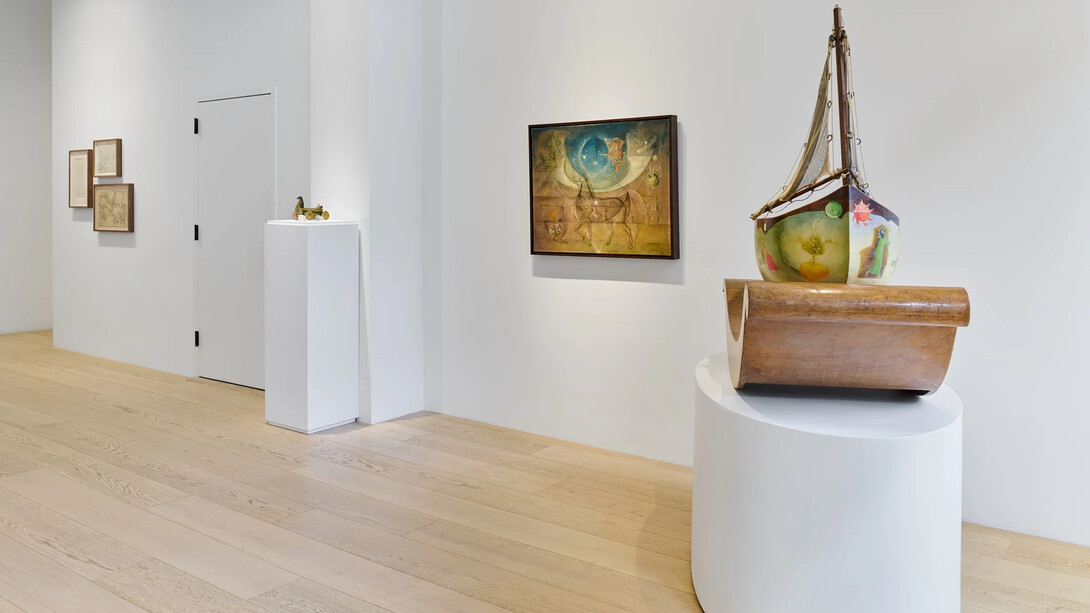 Leonora Carrington, Mythopoesis, exhibition view. Courtesy of Gallery Wendi Norris