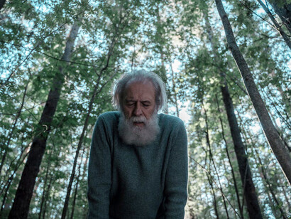 Amidst the tranquil chaos of nature, whispers of spiritual longing echo through the woods, yearning for transcendence