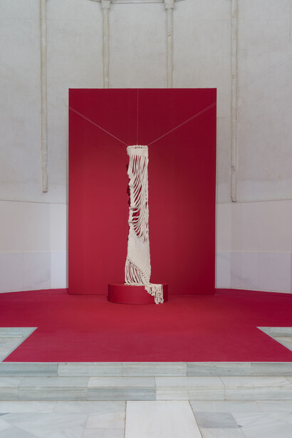 Chonín, Weaving the void, exhibition view. Courtesy of Centro Andaluz de Arte Contemporáneo