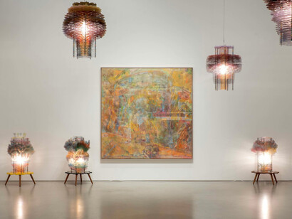 Jorge Pardo, exhibition view. Courtesy of Petzel