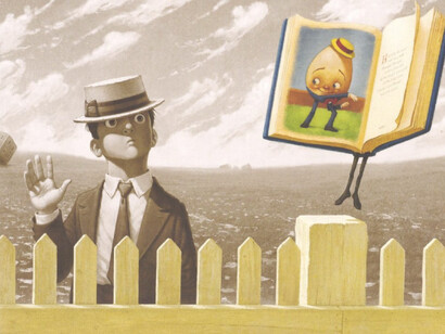 "I fantastici libri volanti di Mr Morris Lessmore", illustrato da William Joyce e Joe Bluhm, Rizzoli, (2017). Un giorno, dopo quell’uragano iniziale, un libro caduto da quelle amorose mani leggere, e afferrato con amore, lo avrebbe portato lontano