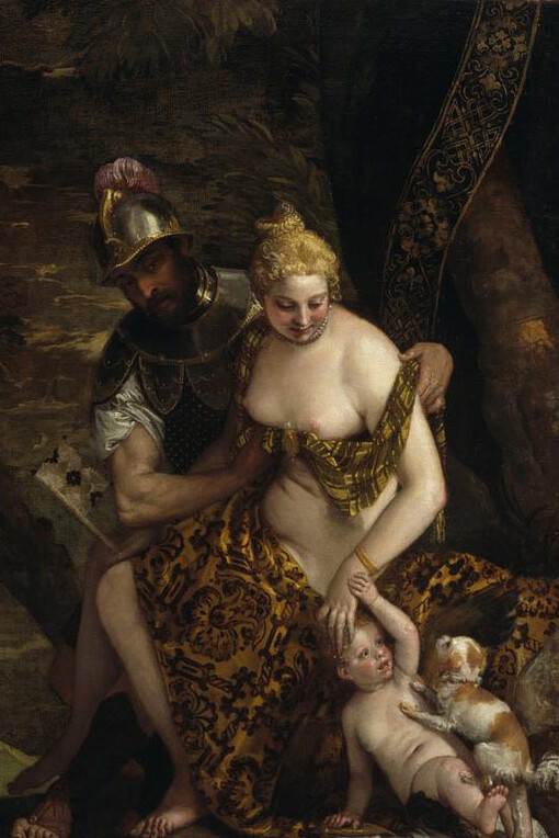 Paolo Veronese (Caliari), Mars, Venus and Cupid