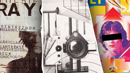 
Gráfica New Wave: Diseñador David Carson / Diseñador Wolfgang Weingart / Diseñadora April Greiman; (de izquierda a derecha)