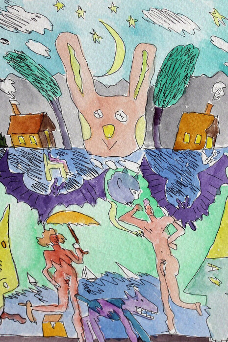 La-La-La. Courtesy of Robert Berman Gallery