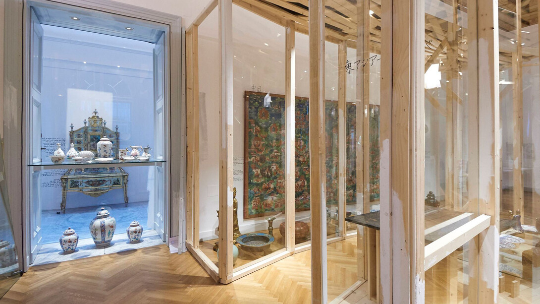 Asien, ausstellungsansicht. Mit freundlicher genehmigung des Museum für angewandte Kunst