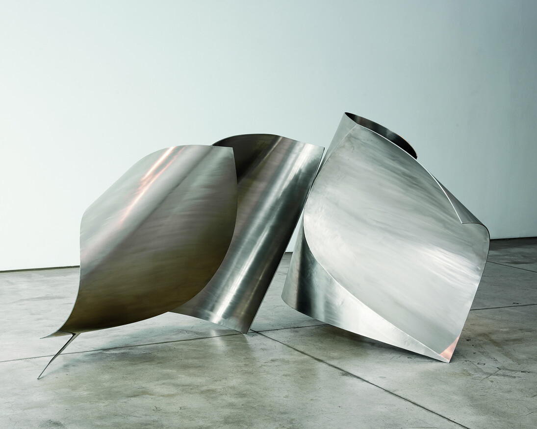 Iole de Freitas Untitled 2017 stainless steel
1,33 x 2,33 x 1,45 m