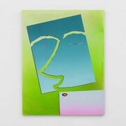 Eddie Peake, Spread Your Anus. Spread It. Yes, Like That, Out Wide. Wider. Wider Still. Wonderful, Thank You. 2013, Acrylic and oil on canvas, 70 7/8 x 55 1/8 in. (180 x 140 cm)
© Eddie Peake, Photo: Jack Hems, Courtesy White Cube