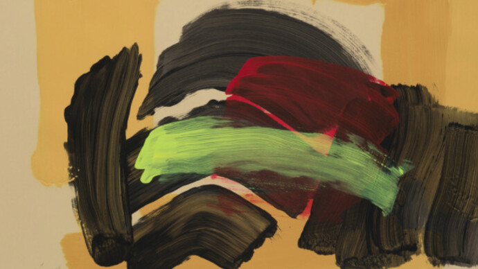Howard Hodgkin. Courtesy of Galería Pilar Serra
