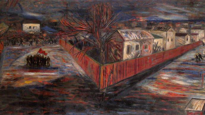 Head against the Wall. Courtesy of New Tretyakov Gallery