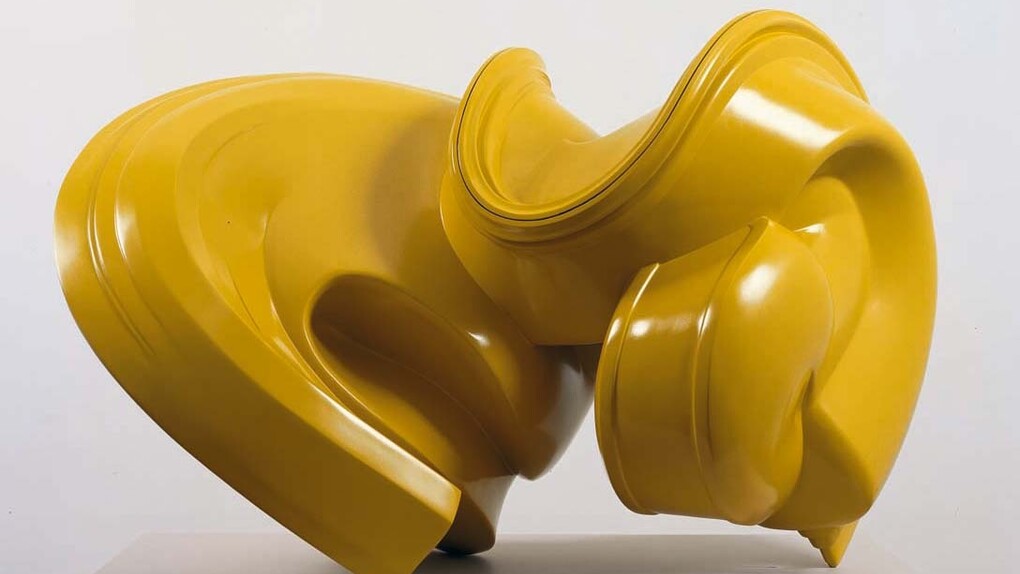 Tony Cragg, Declination, 2003, Bronze, Photo: John Abbot © the artist, Courtesy of Galerie Thaddaeus Ropac
