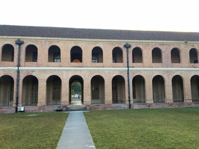 Internal corridors of the Forest Research Institute