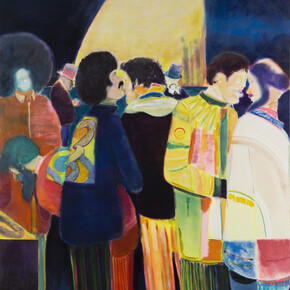 Ryan Mosley
Young Cobra Club, 2016
Oil on canvas
183 x 150 cm
72 1/8 x 59 1/8 ins © The Artist; Courtesy Alison Jacques Gallery, London; Photography Michael Brzezinski
