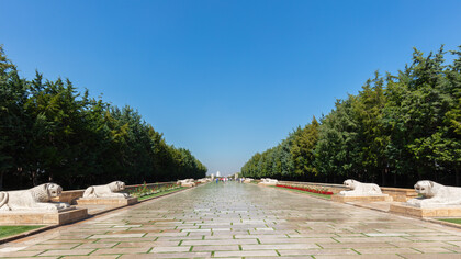 Camino de Los Leones, Anıtkabir, Ankara, Turquía