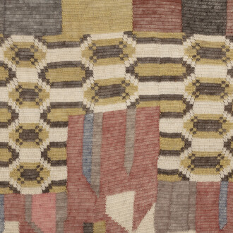 Claudia Alarcón & Silät, Oyhil ta iwo lhipa — Nuestros tejidos unidos [Nossos tecidos unidos] [Our united fabrics] (detail), 2025. Courtesy of MASP